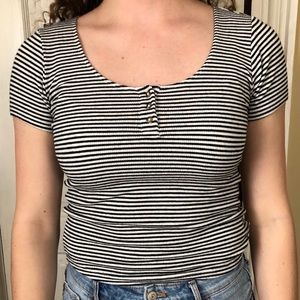 American Eagle striped shirt